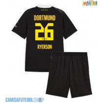 Camisa de time de futebol Borussia Dortmund Julian Ryerson #26 Replicas 2º Equipamento Infantil 2026-27 Manga Curta (+ Calças curtas)